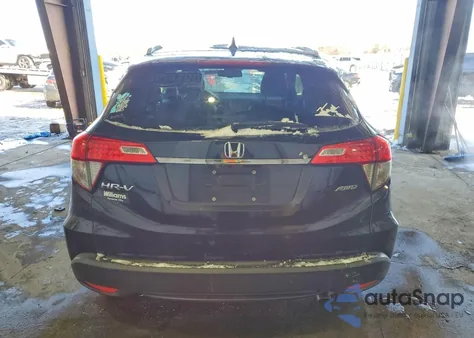 2021 Honda Hr-V Exl from USA, damaged, VIN 3CZRU6H72MM736483